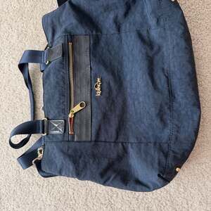 Kipling Navy Tote Shoulder Bag
